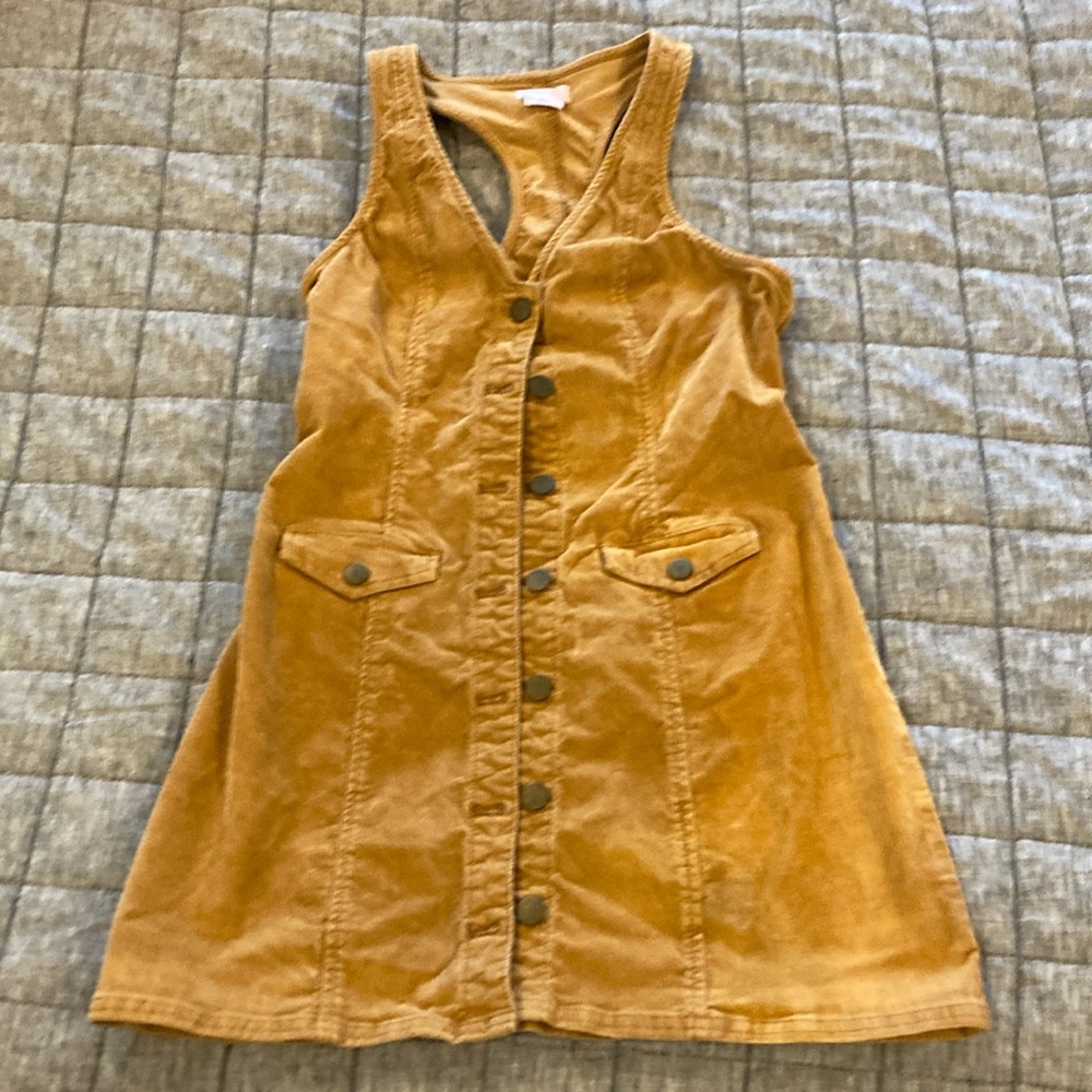 Corduroy mini dress from cooperative, size XS